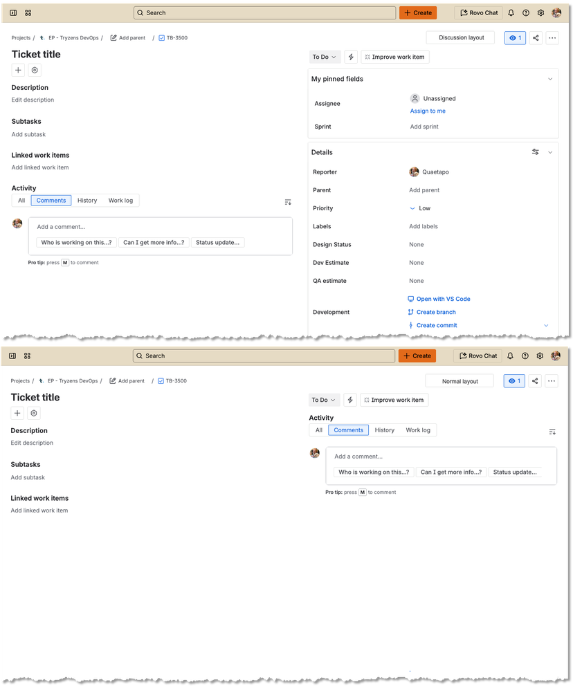Jira discussion and normal layout example.png