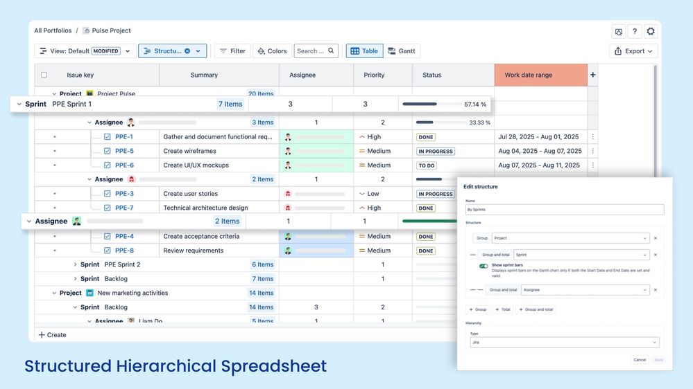 GanttTable - Structured Hierarchical Spreadsheet.jpg