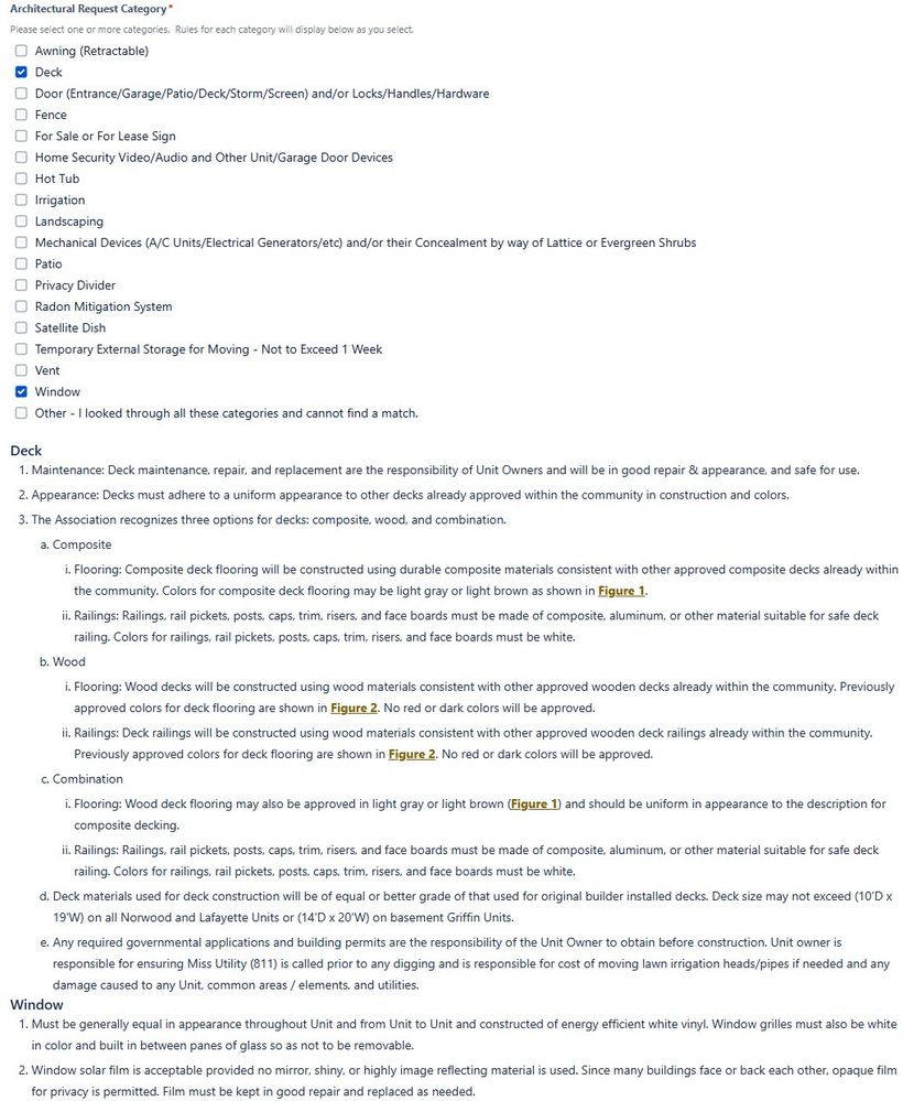Community architectural rules built into architectural request form in JSM.jpg