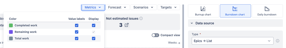 Metric visibility configuration - burndown.png