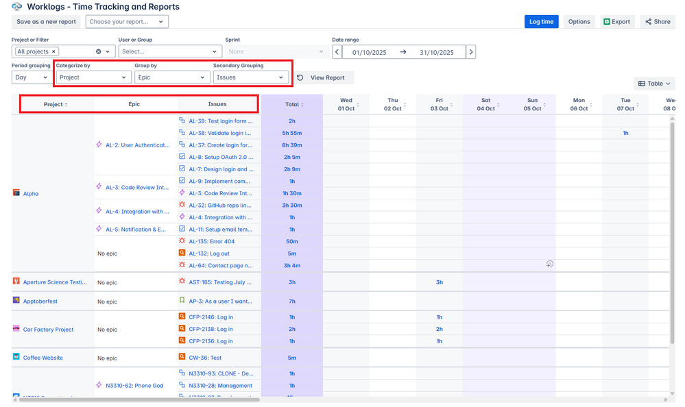 Epic in Worklogs.png
