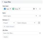 _Filter issues by type, epic, release, or custom criteria.png