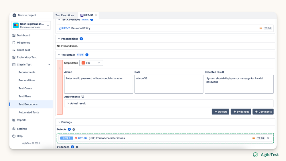 AgileTest -Defect Linking.png