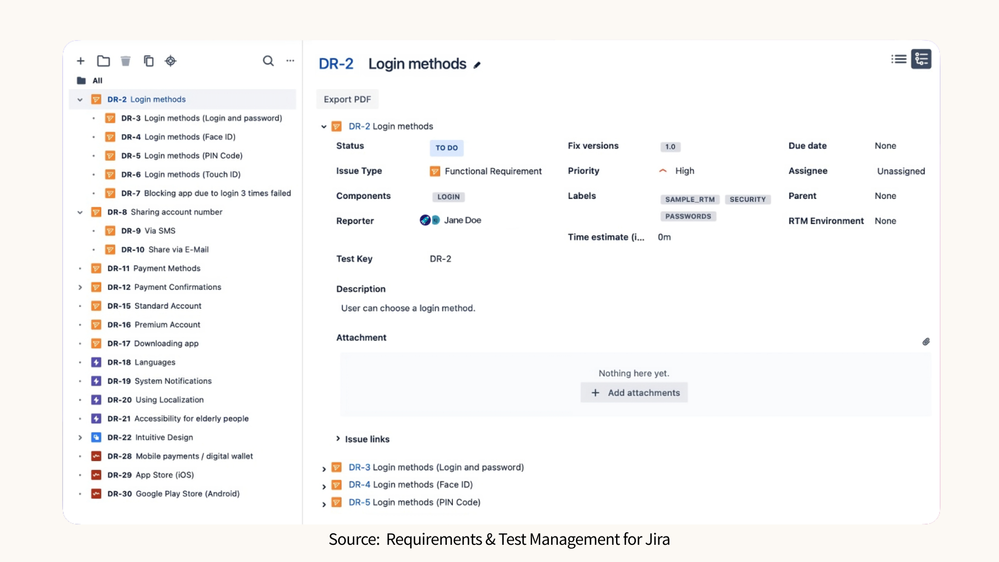 Requirements & Test Management for Jira- Jira Plugins for test management.png