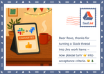 Postcard Rovo turns a Slack thread into Jira work items.png