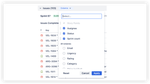 Issue list with configurable columns.png