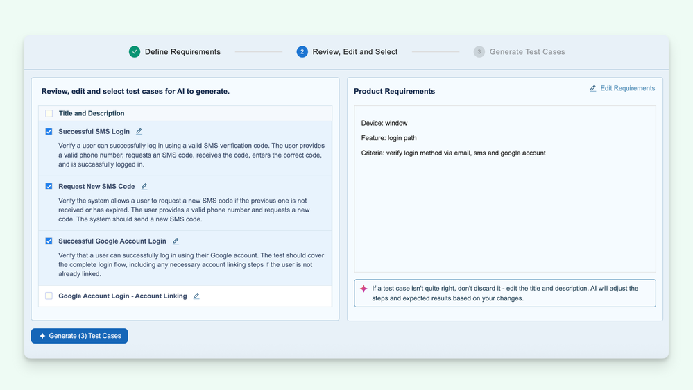 AI Capabilities - TestRail AI Generate Test Case.png