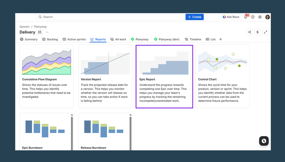 how to create jira epic report.png