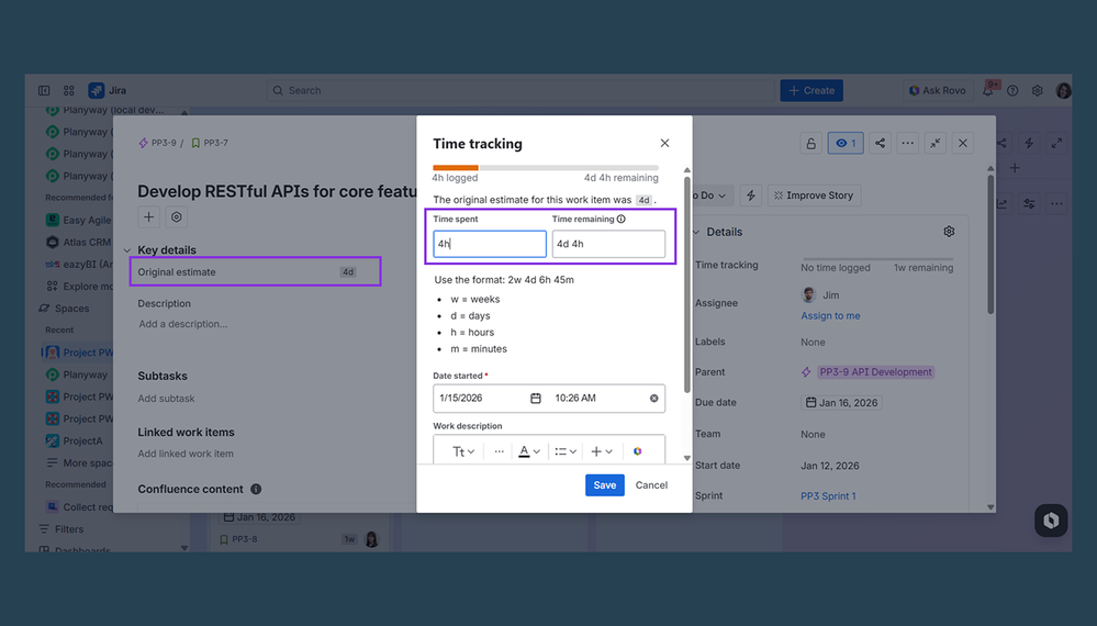 estimate and time tracking foeld in Jira.png