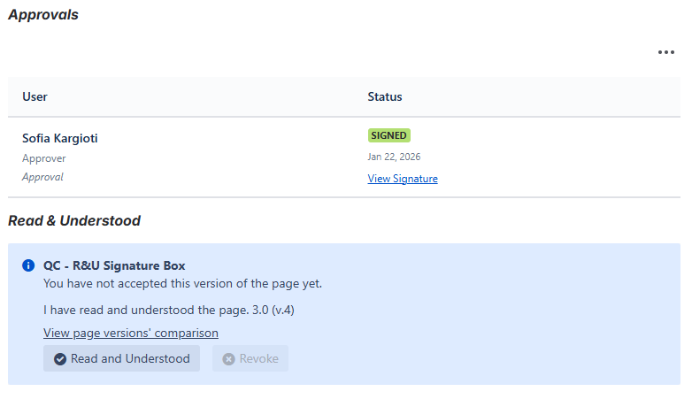 All signers have approved the version with QC Approvals.png