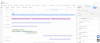 Planyway sprint roadmap with dependency visualization—epics grouped on left, sprints as bars, dependency arrows crossing sprint boundaries.gif