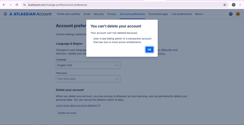 Unable to delete account.png