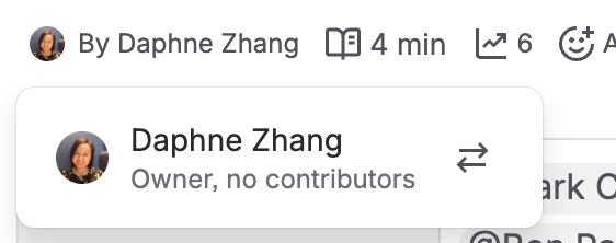 Confluence page byline with author modal open.png
