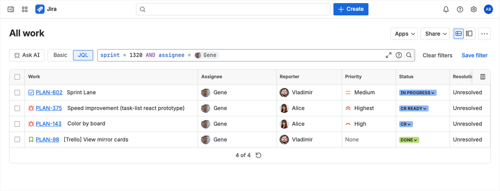 Jira board filtered by single assignee (2).png