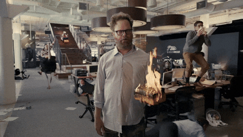 On Fire Help GIF by ADWEEK.gif