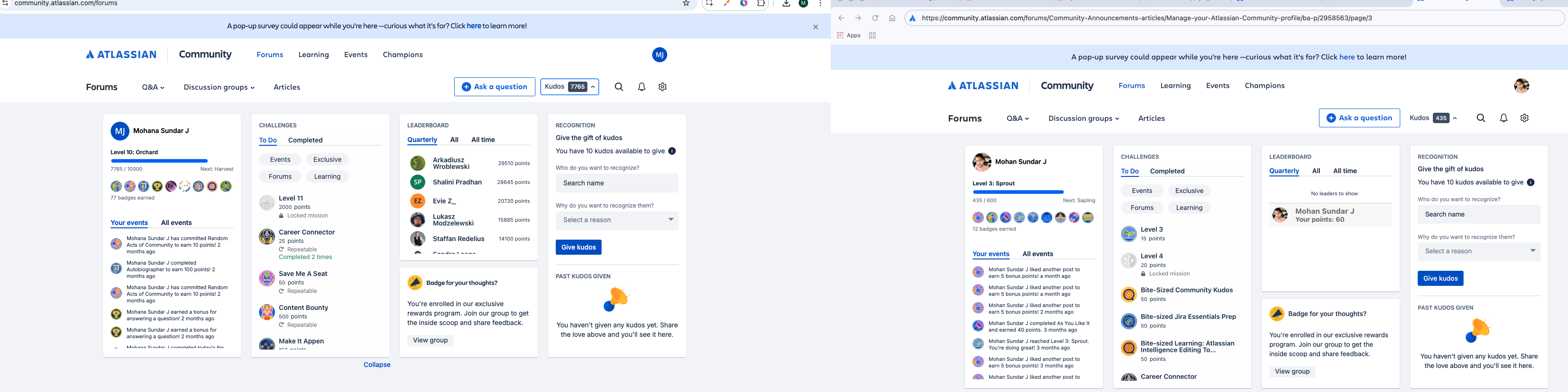 Manage your Atlassian Community profile - Atlassian Community