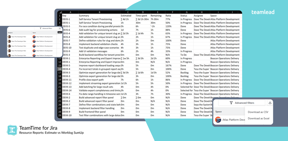 Saved reports and export TeamTime.png