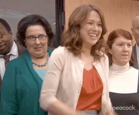 Season 9 Reaction GIF by The Office.gif
