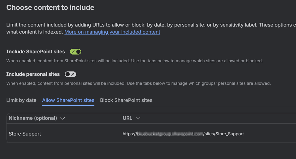 sharepoint connector allowed sites.png