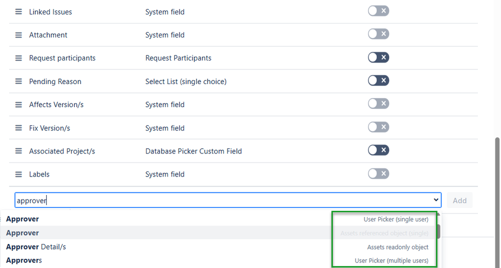 Data Centre_Screens_Adding Fields_Shows field type.png