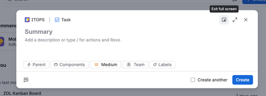 Jira - Create - Exit full screen.png
