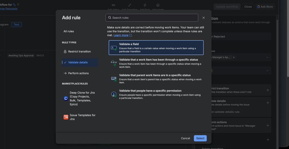 Monosnap Configure Workflow - Change R…ests - Manage Workflow - JIRA 2026-08-23 14-01-11.png