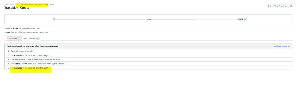 post function on create for bug type workflow.jpg