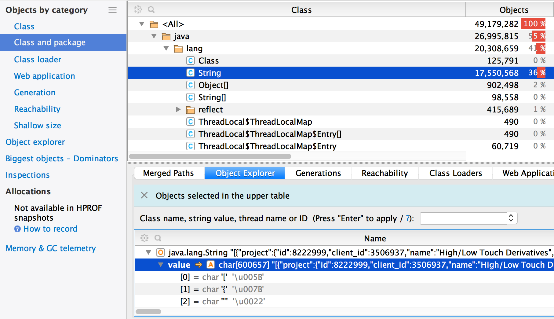 How to easier define memory wasted stuff and detect your bad script