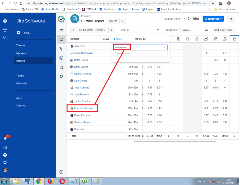 screen 1 custom report, search by username.png