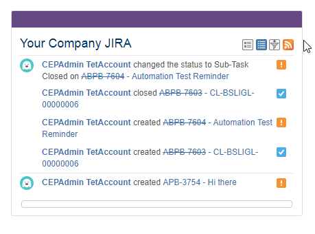 System Dashboard Activity stream View Chrome.png