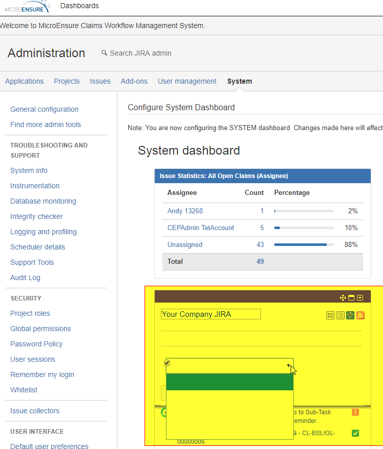 System Dashboard Activity stream edit Chrome.png