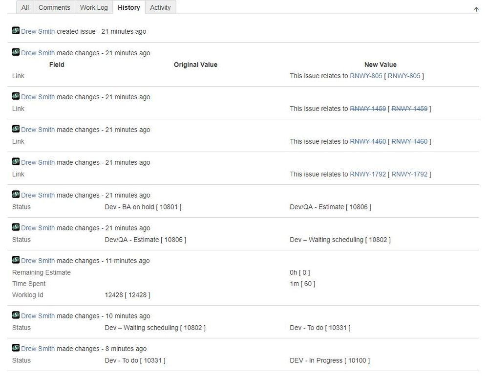 Using JIRA Update Issue - Issue History.jpg