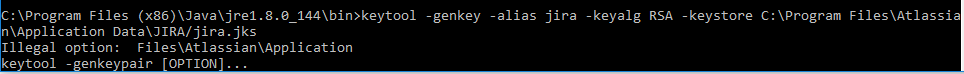 Error when am using full command including JIRA home path.png