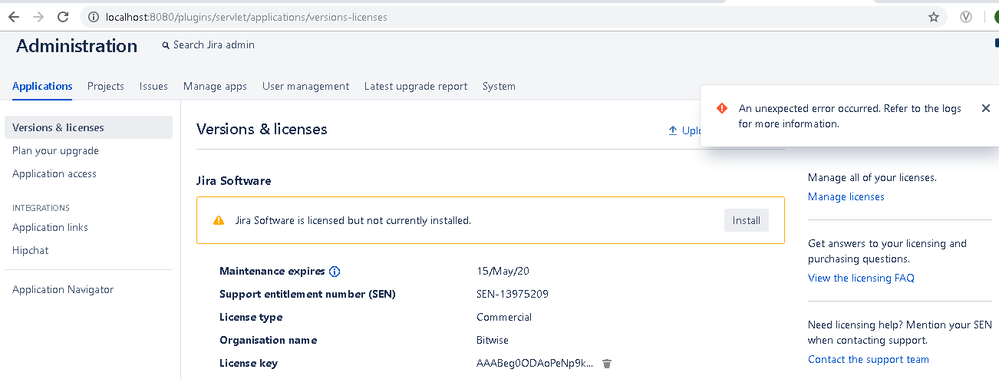 Jira-Software_Install ISsue.png