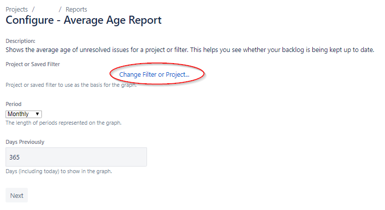 Jira - Configure - Average Age Report.png