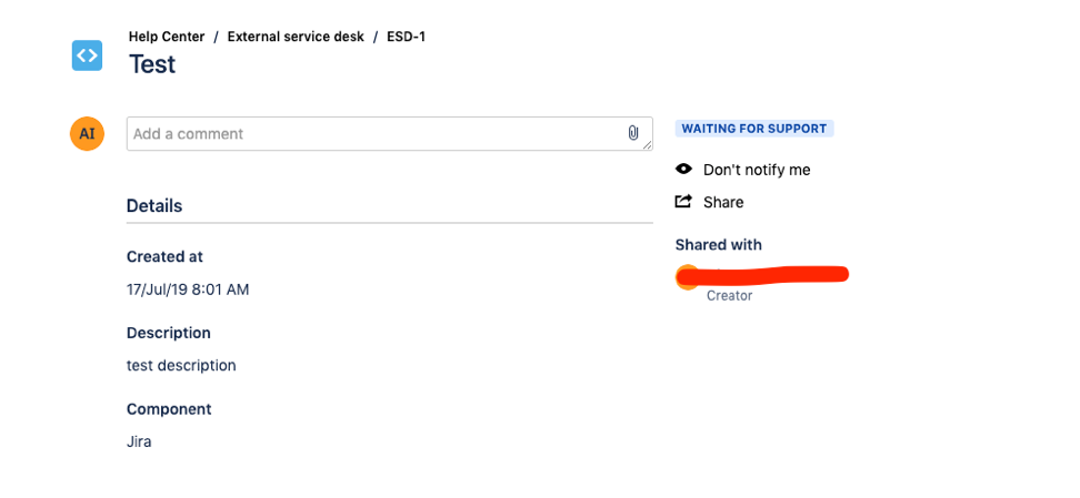 JSD Cloud. View issue.png