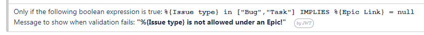 boolean-validator_creation-under-epic.PNG