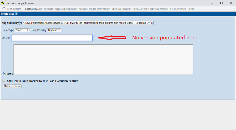 testlink issue.png