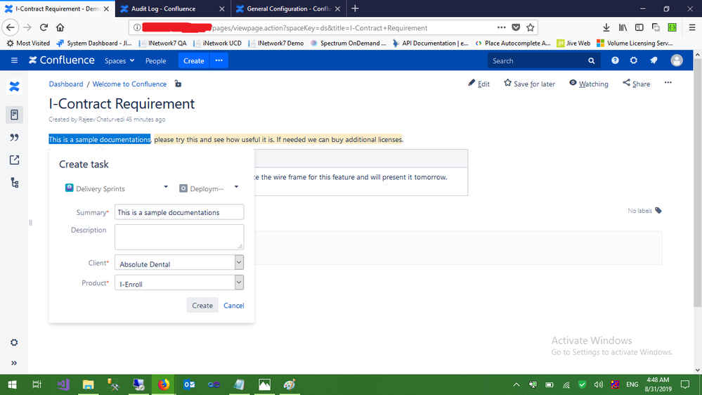 2.Clicked on the Create Issue link.png