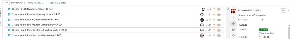 Closed issues from backlog.JPG