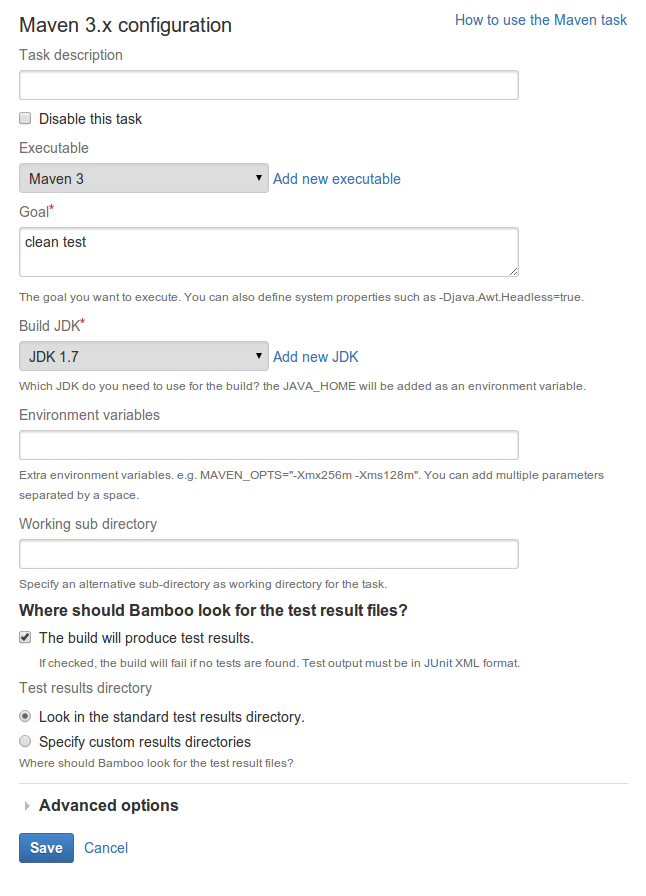 PlanMavenTaskConfiguration