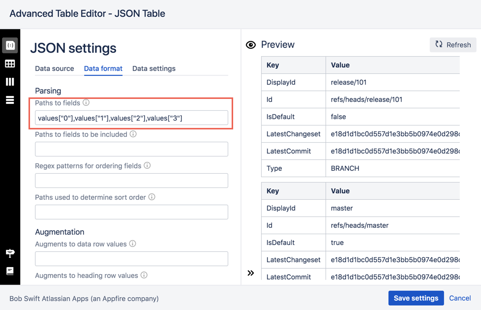 Bitbucket REST API to SQL Query conversion - SQL T...