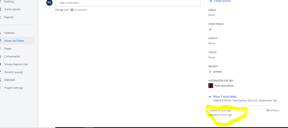 Issue with the date on Jira.PNG