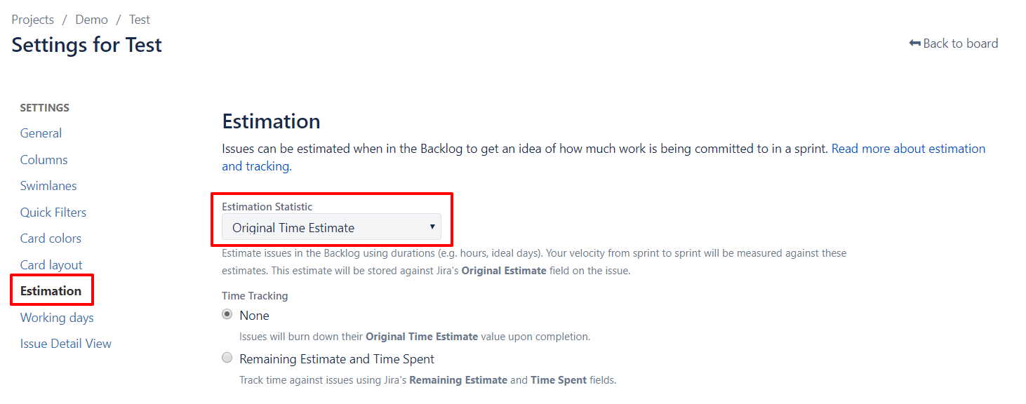 Solved: estimated time not displaying