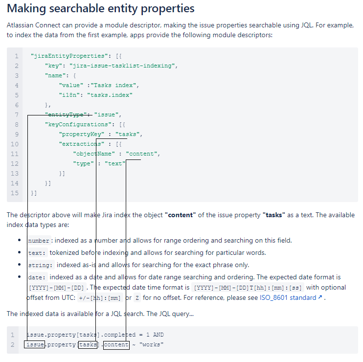 How To Use Text Not Json Entity Properties In Jq