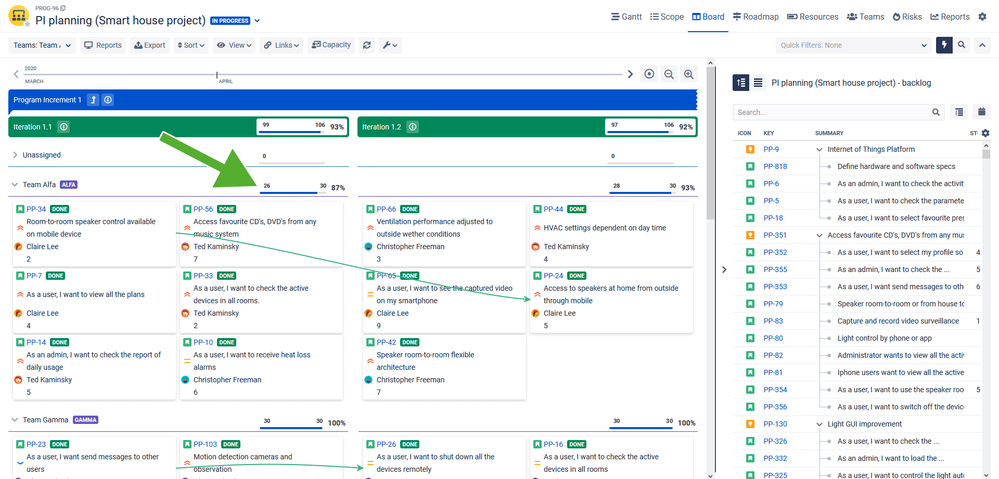 Setup team capacity in JIRA