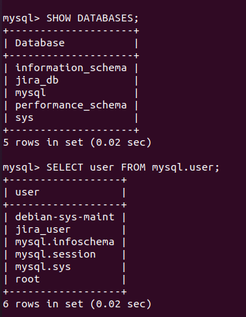Setup: Error connecting to database