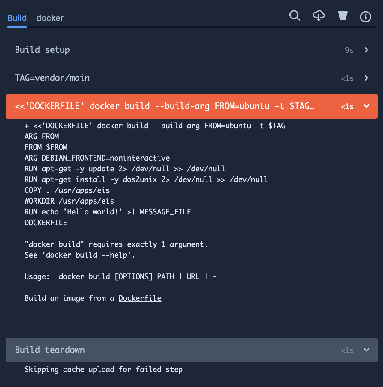 Solved: How can one add build steps to a docker image befo...