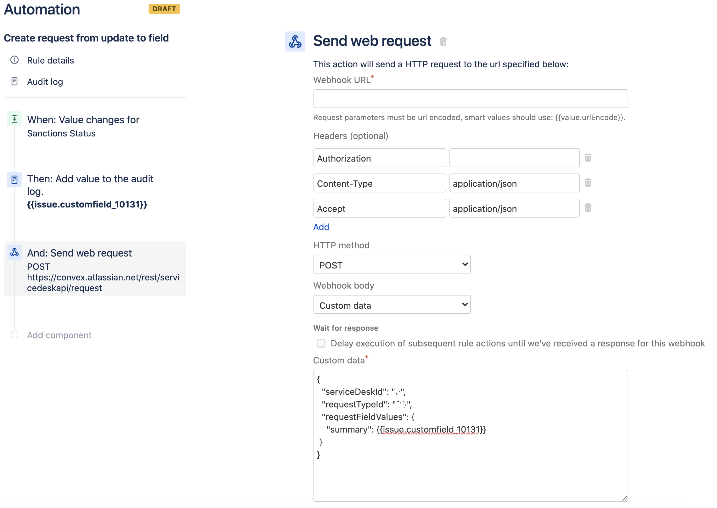 For webhook, how can i add another value in fields? - Scripting