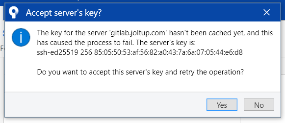 SourceTree 3.3.9 Windows 10 pop-up gitlab joltup key not cached new repo.PNG